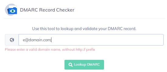 DMARC Record Checker